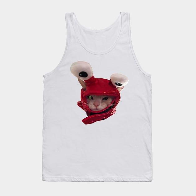 Lobster cat Tank Top by Amanda Excell